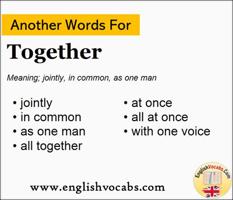 accompanying one <b>another</b> adj. . Another word for ties together